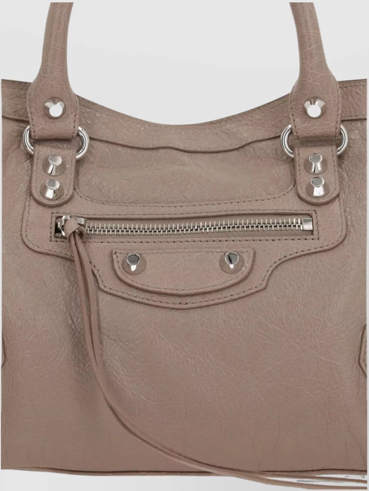 Balenciaga City Media Clutch Bag Detachable Strap