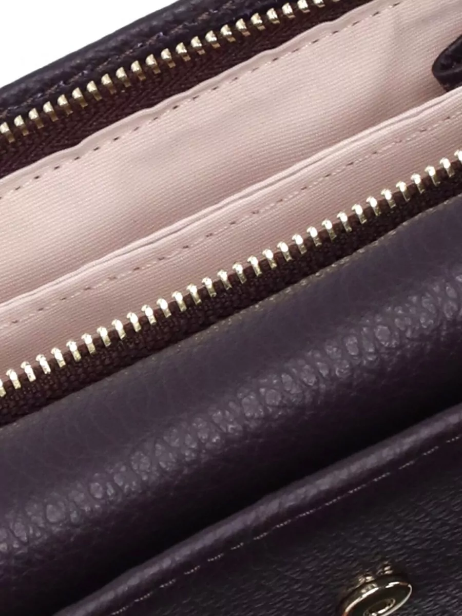 Coccinelle Fold Over Leather Wallet Rear Pocket