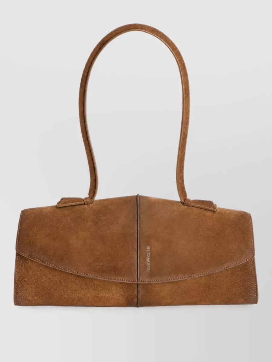 Jil Sander ombra suede backpack