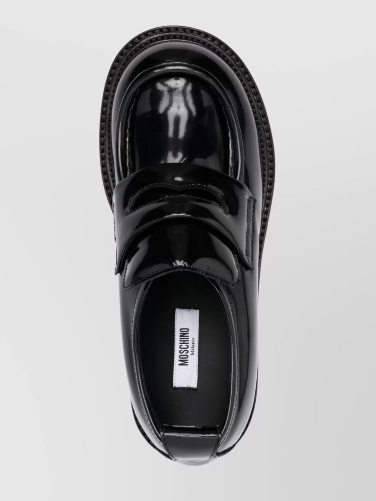 Moschino Patent-leather Loafers