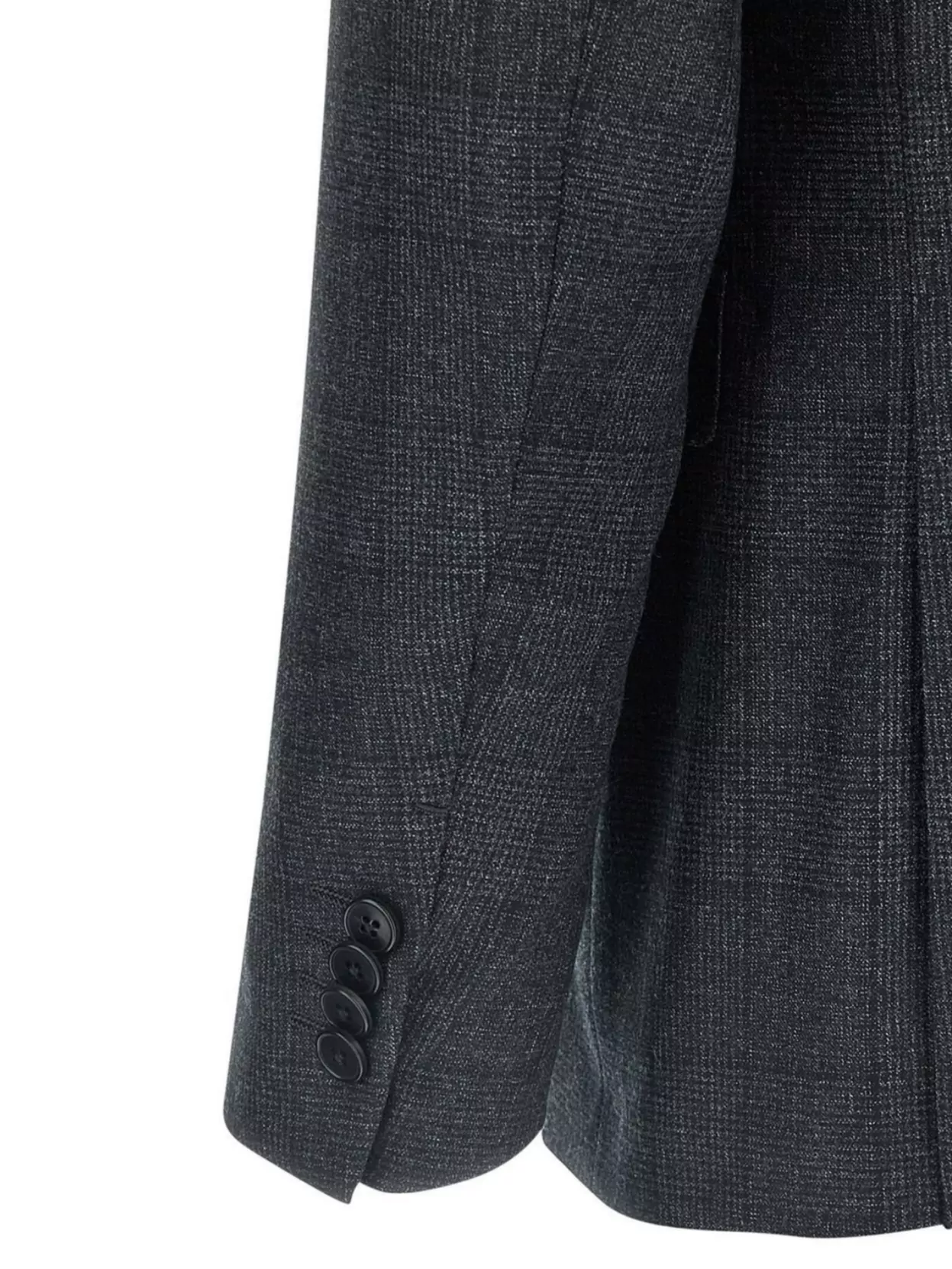 Zegna Tailored Wool Suit Notch Lapel