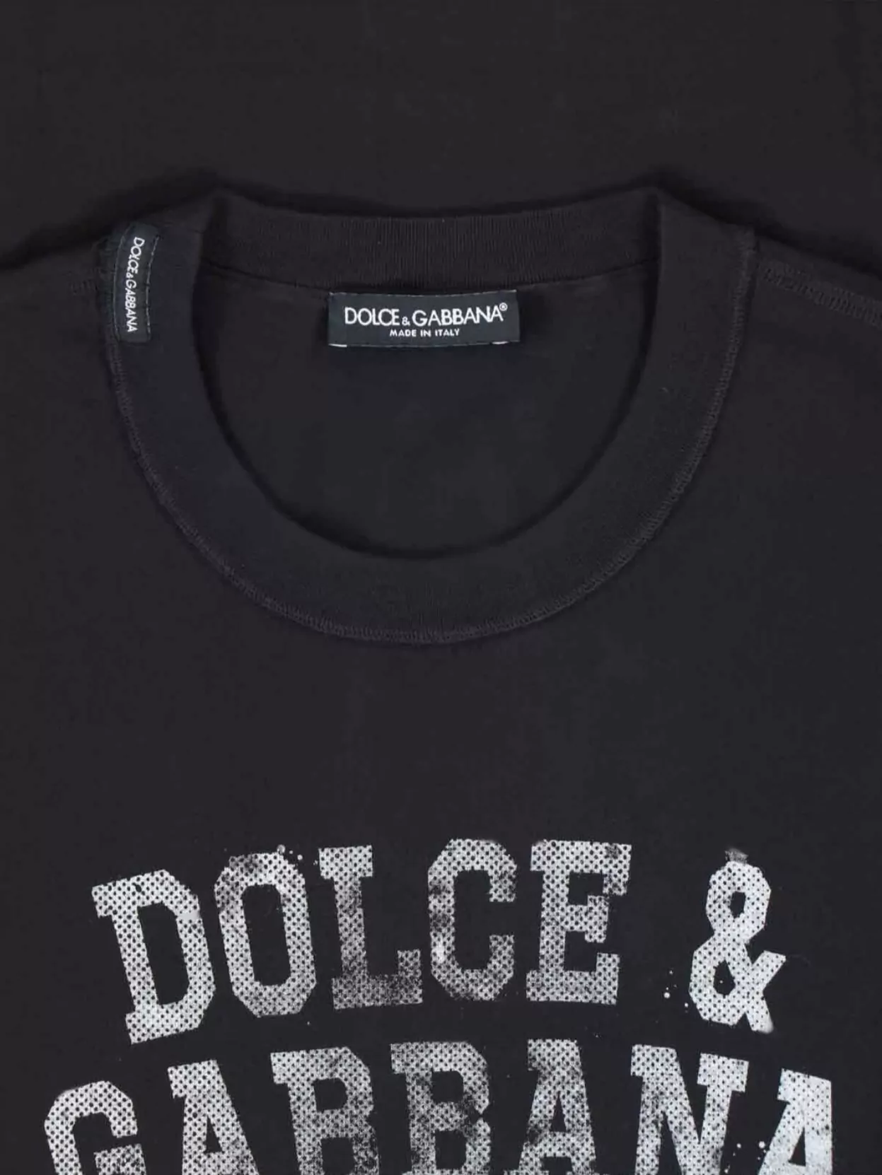 Dolce&Gabbana Sequin Crew Neck T-Shirt
