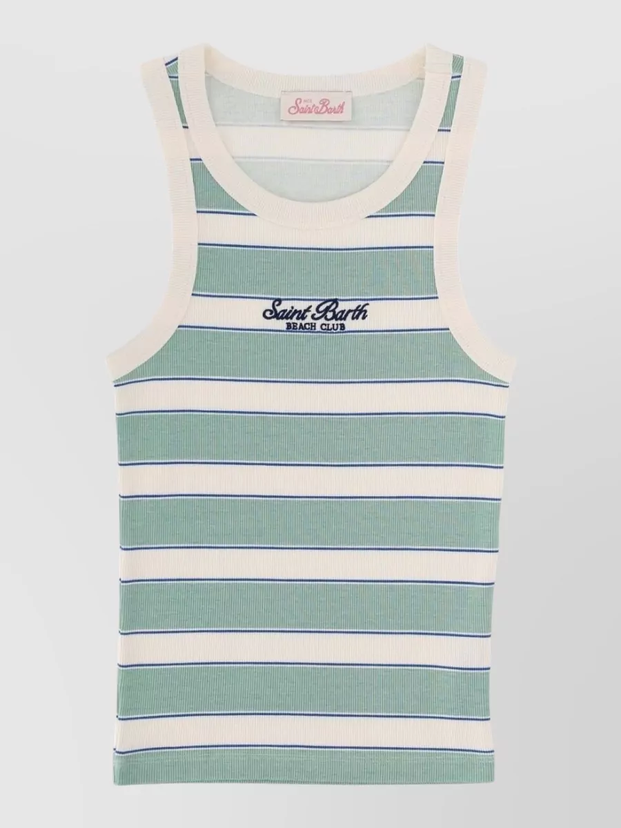 Mc2 Saint Barth logo tank top