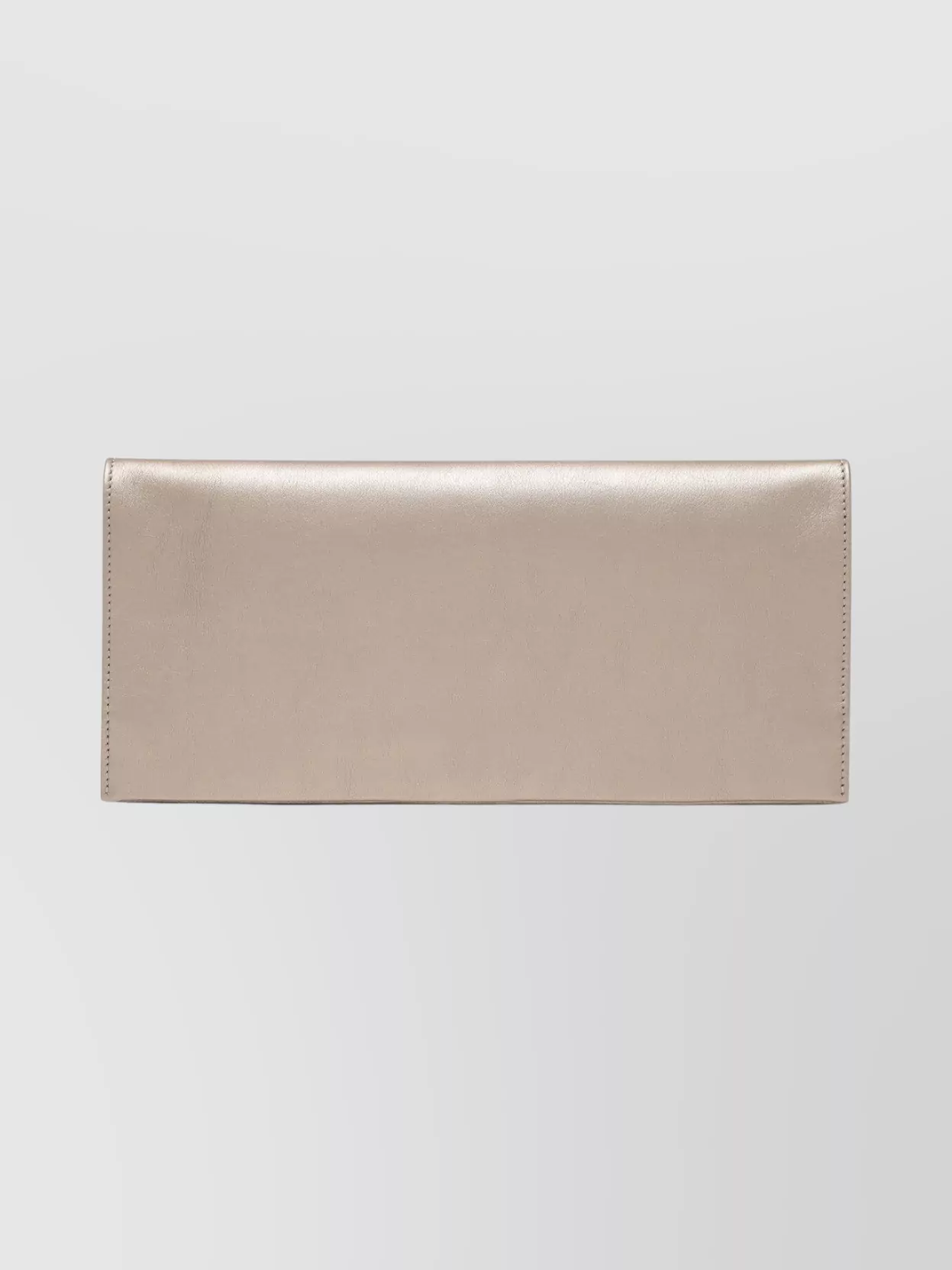 Roger Vivier Mini Satin Clutch Metallic Embellished Detail In Neutral