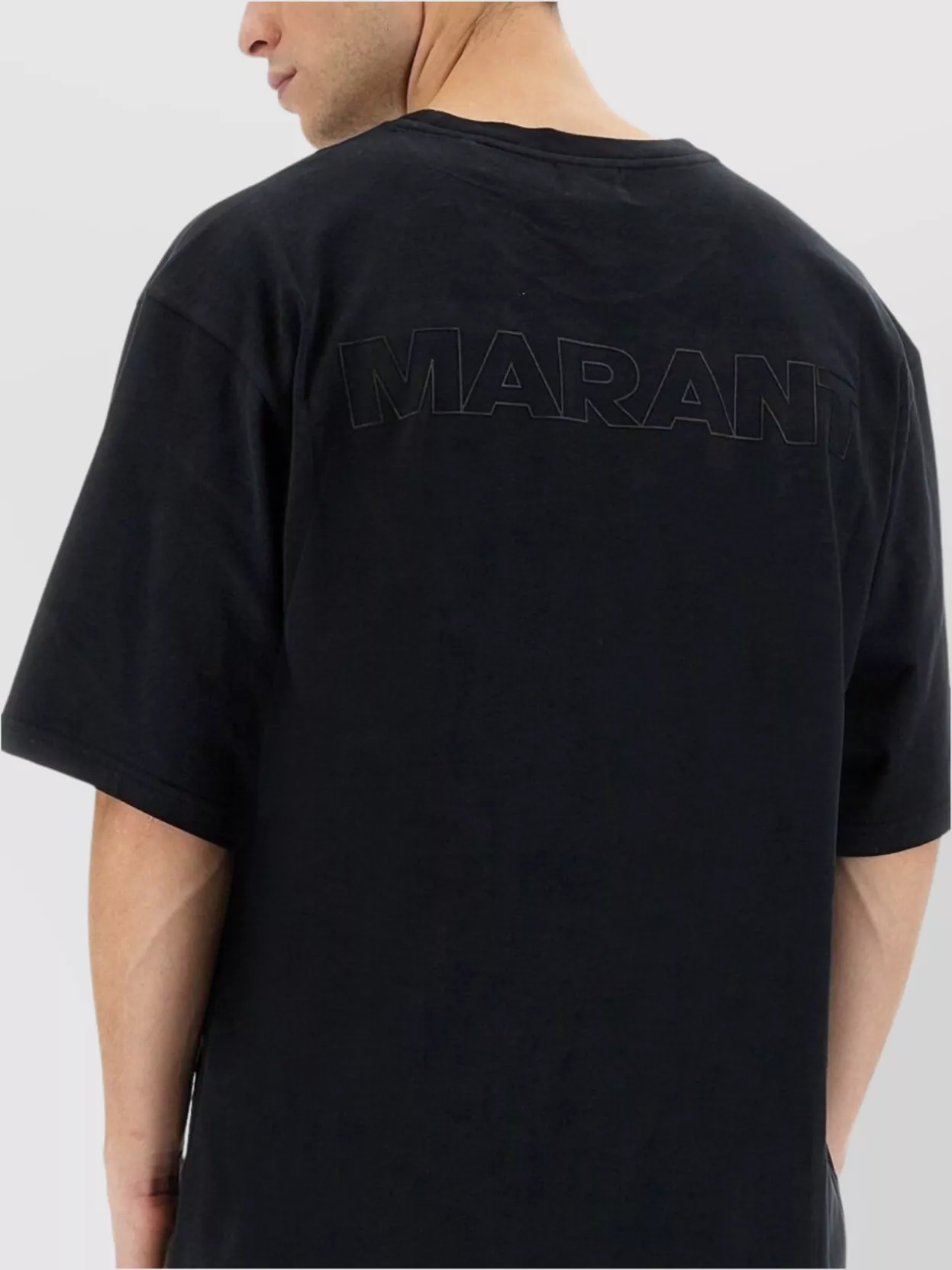 Isabel Marant "Guizy" Relaxed Fit Crew Neck T-Shirt