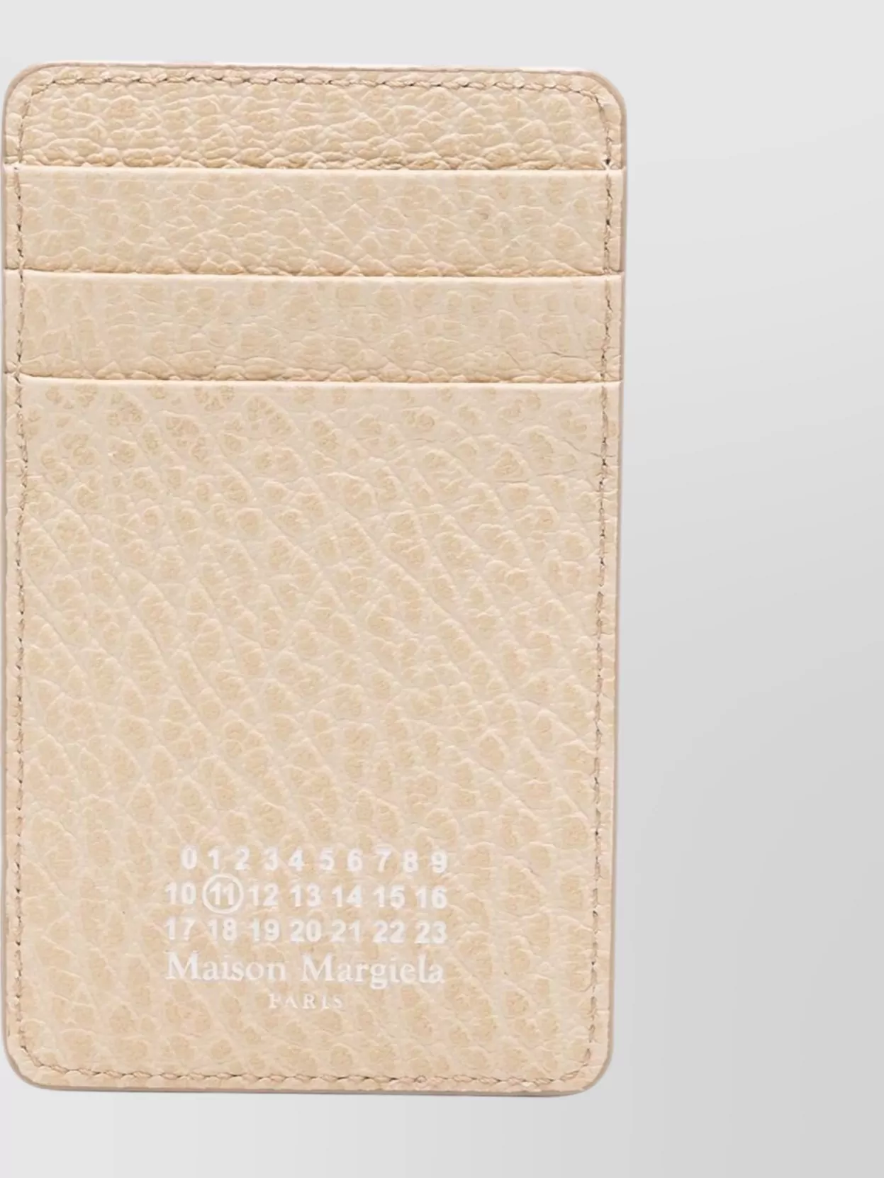 Maison Margiela Compact Textured Rectangle Card Holder