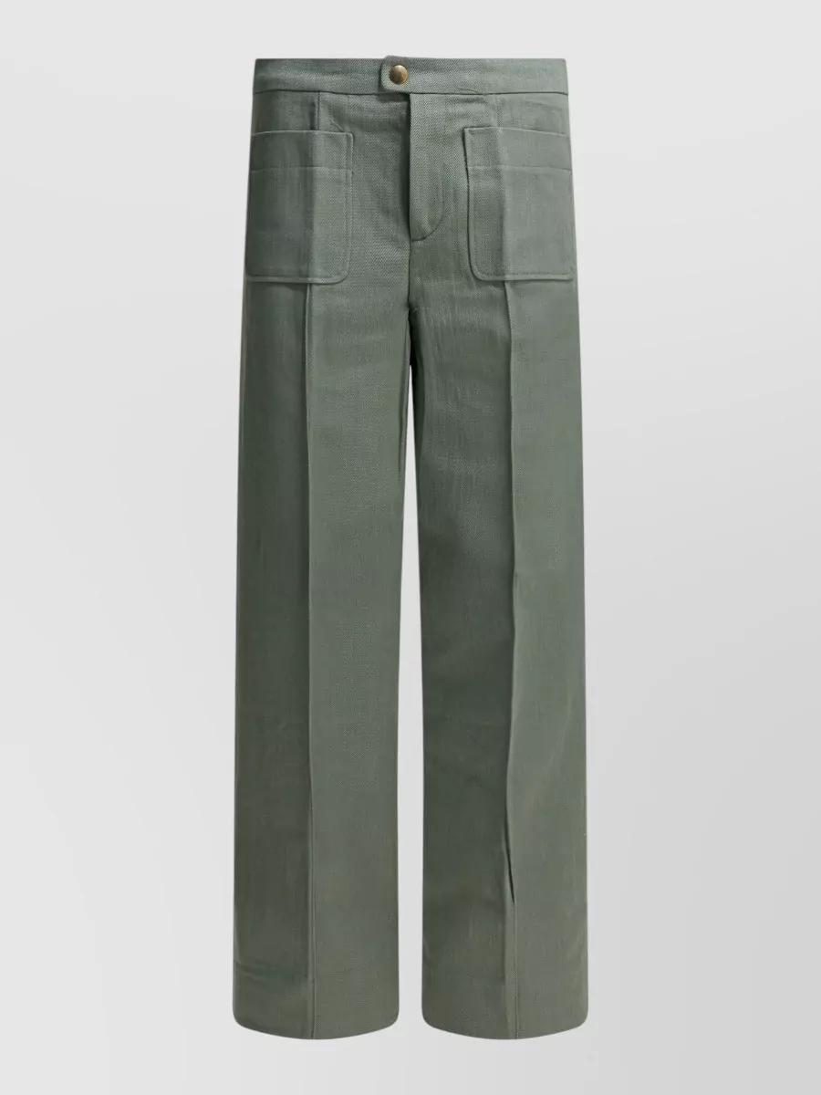 Soeur Harry cotton wide-leg trousers