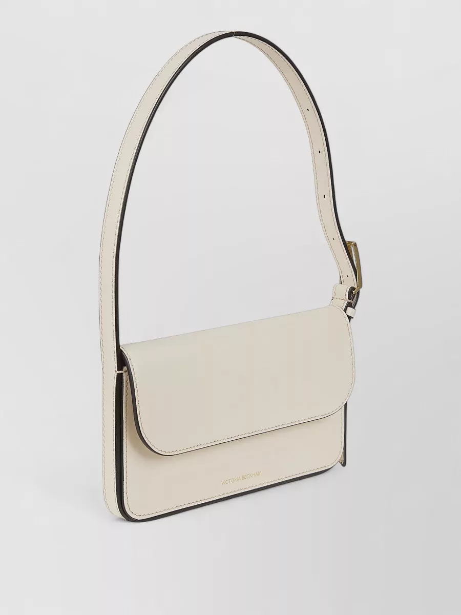 Victoria Beckham Dorian Calf Leather Shoulder Bag