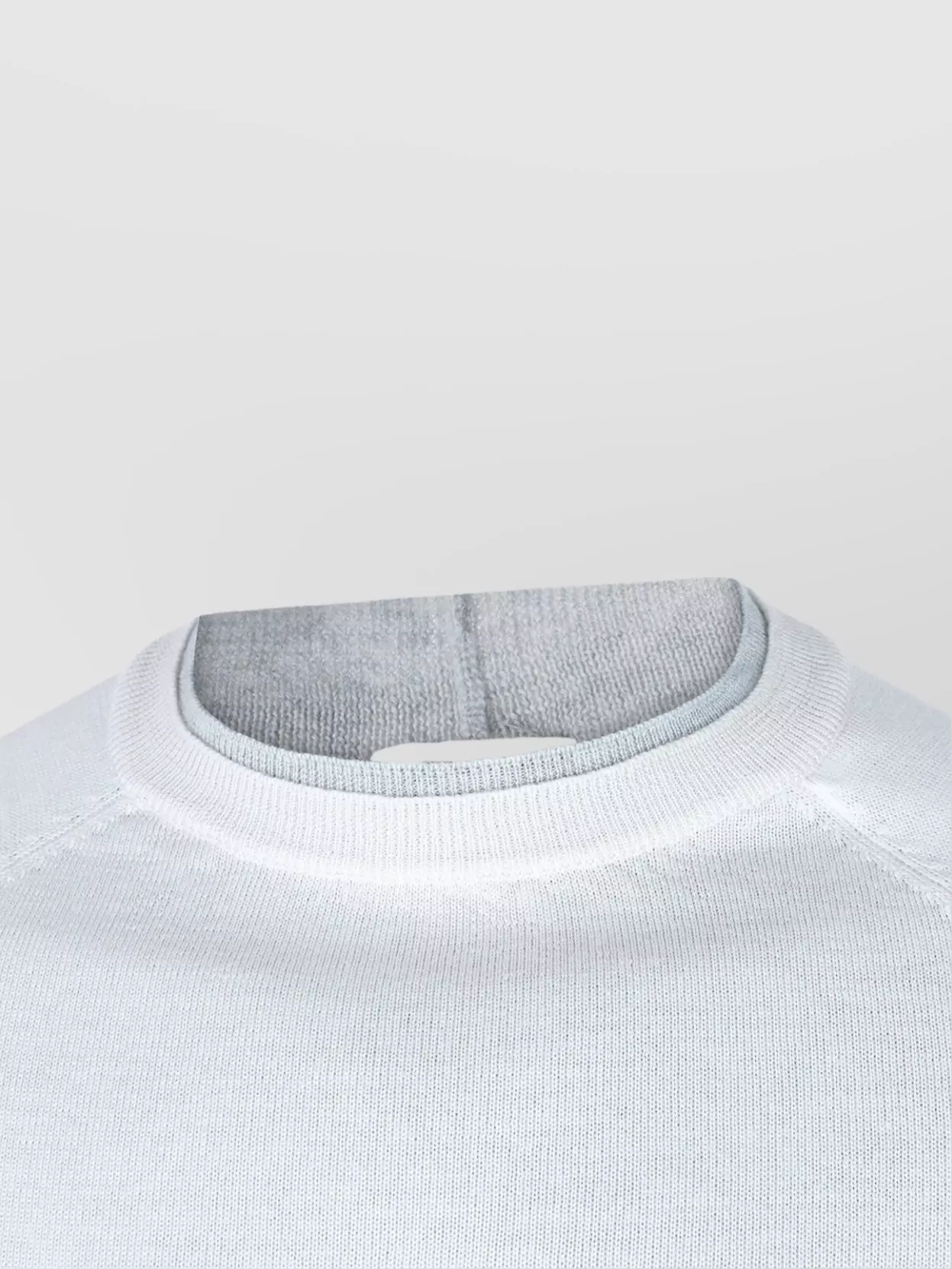 Eleventy Timeless Crewneck Sweater With Ribbed Details