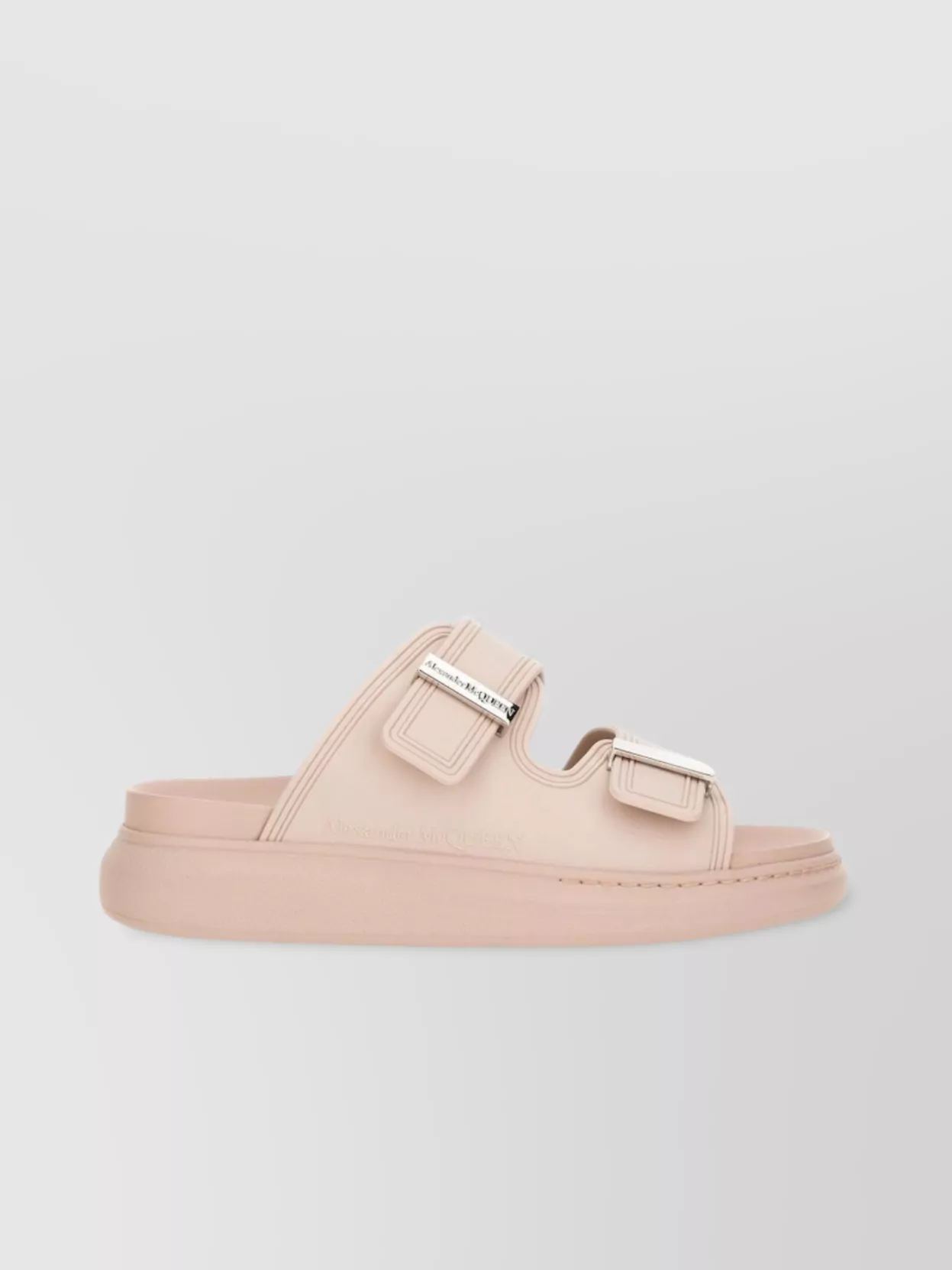 Alexander Mcqueen Chunky Double Strap Open Toe Sandal