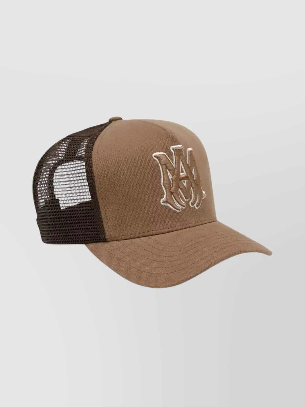Amiri Trucker Hat With Curved Brim And Mesh