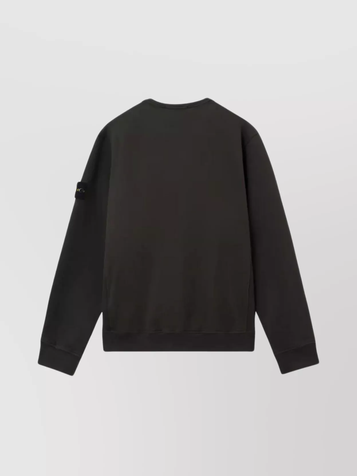 Stone Island Crew Neck Ribbed Sweatshirt