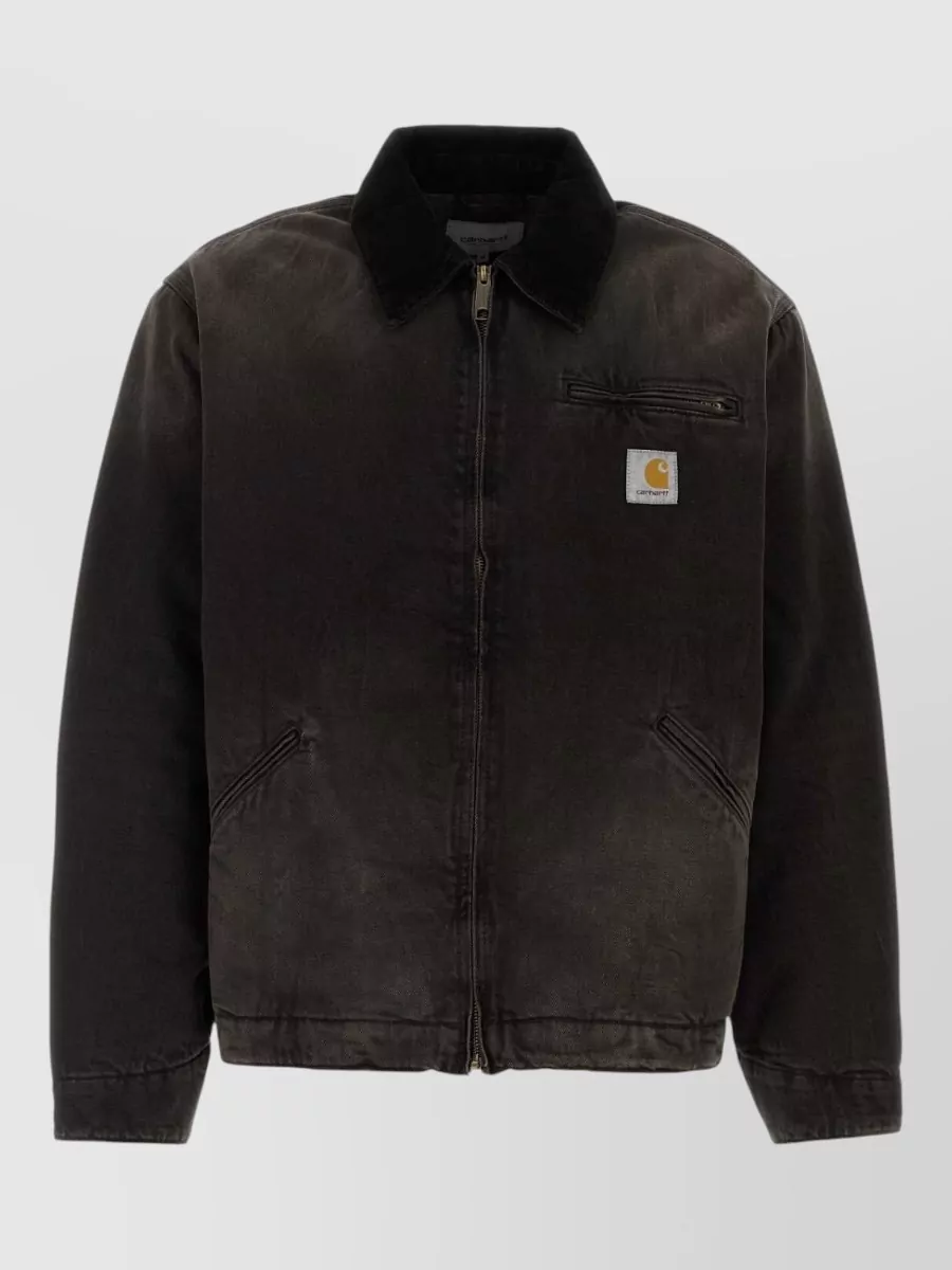 Carhartt Wip denim single breasted coat