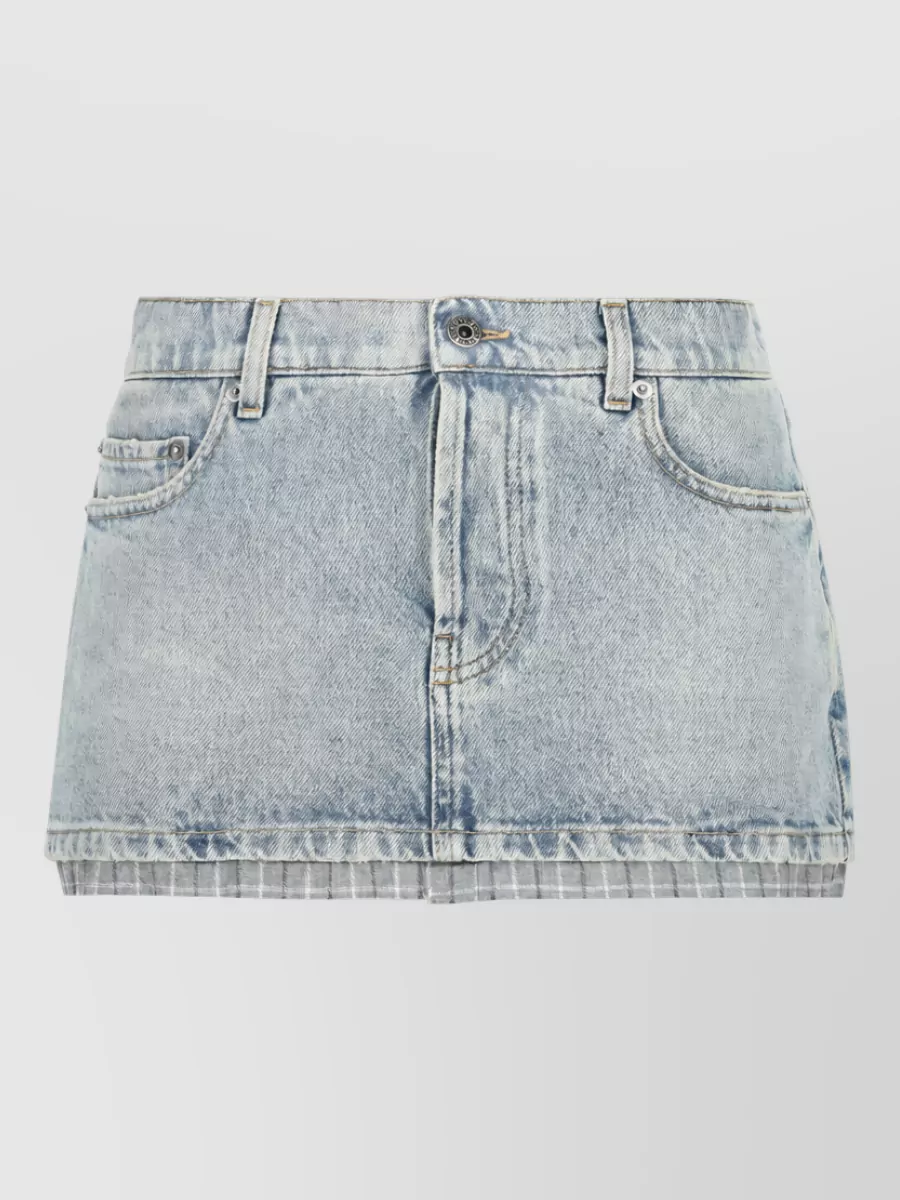 Miu Miu Midi denim skirt