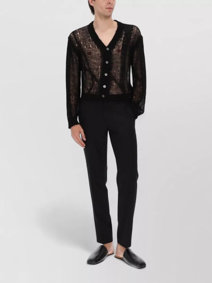 Our Legacy Open-Knit Shirt