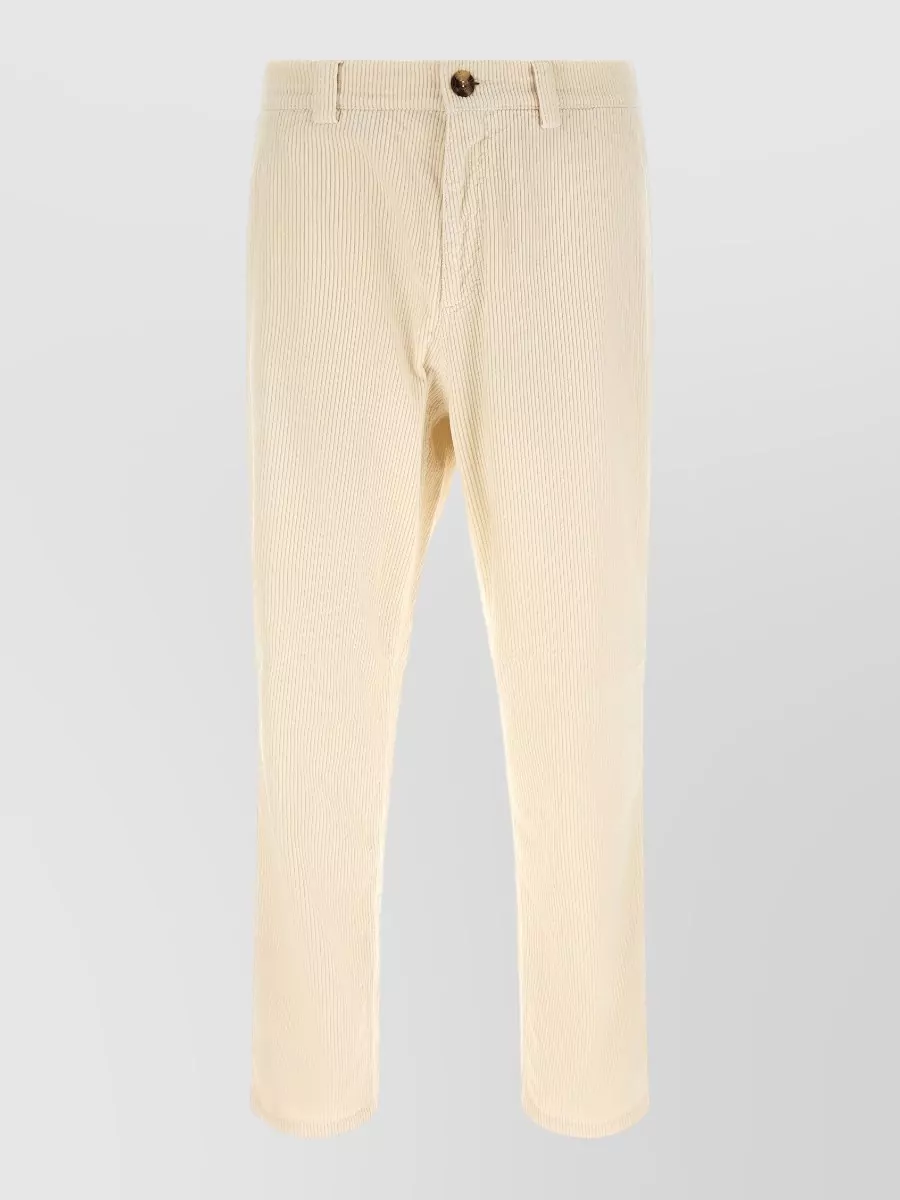 Brunello Cucinelli corduroy straight-leg trousers