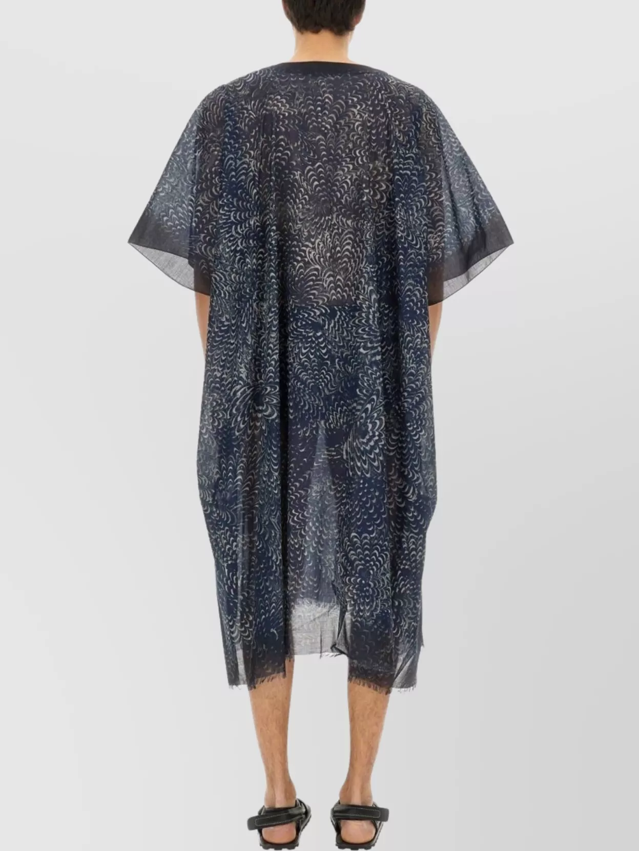 Dries Van Noten Lightweight Beach Kaftan Side Slits