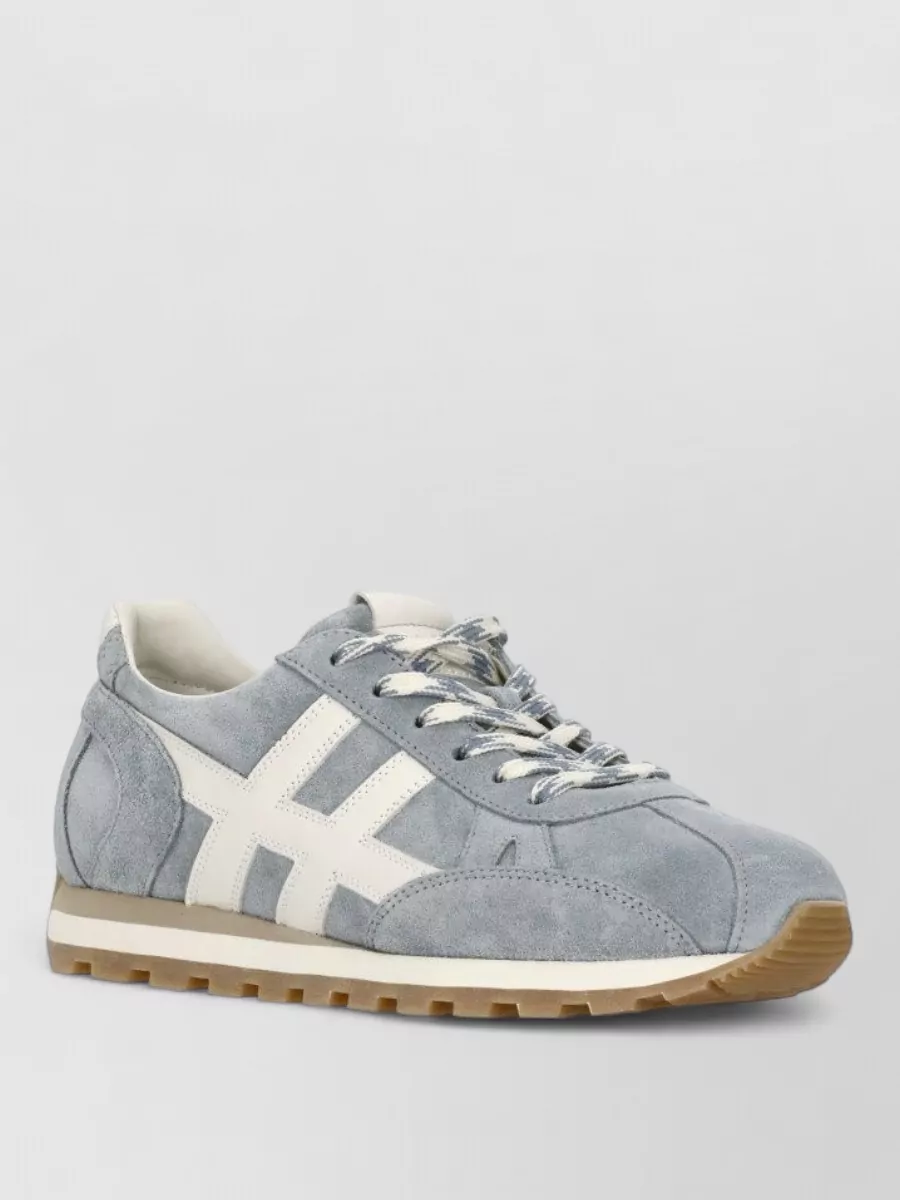 Hogan suede low-top lace-up sneakers
