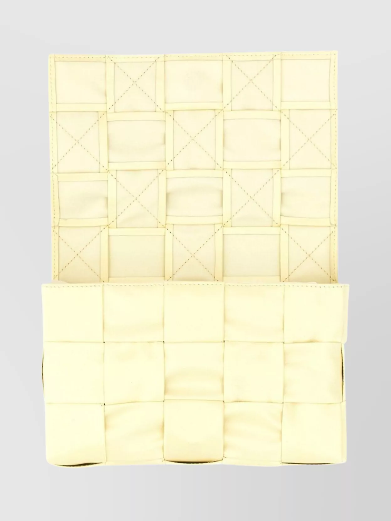 Bottega Veneta Rectangular Woven Messenger Bag With Adjustable Strap