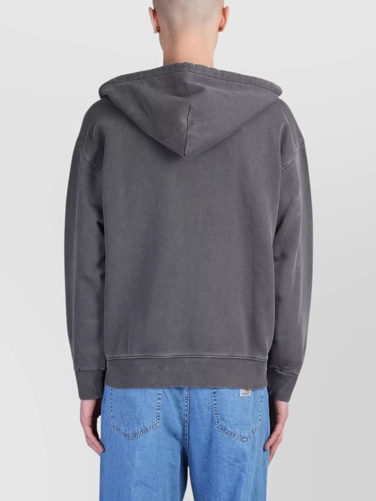 Carhartt Wip Logo Cotton Hoodie With Drawstring Hood
