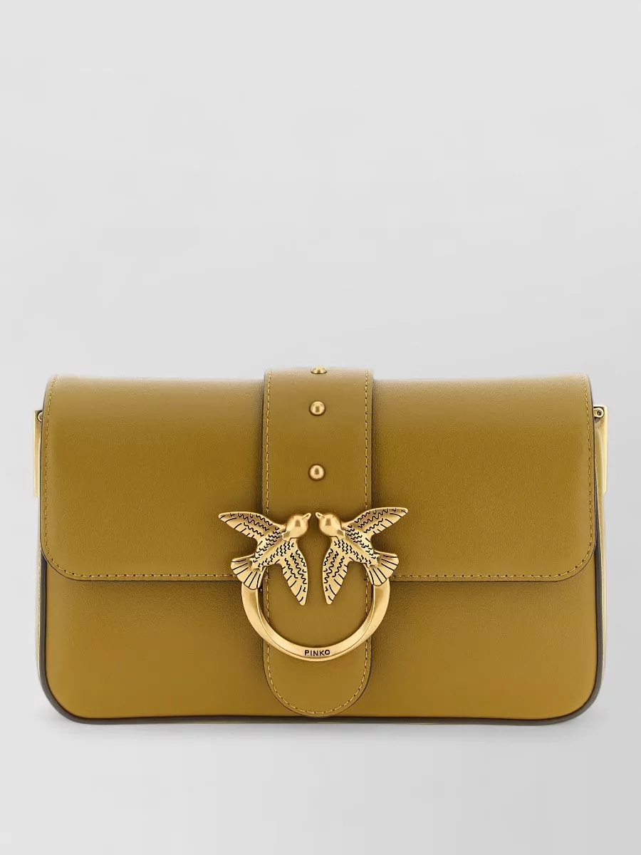 Pinko Love Bag Mini Leather Shoulder Bag