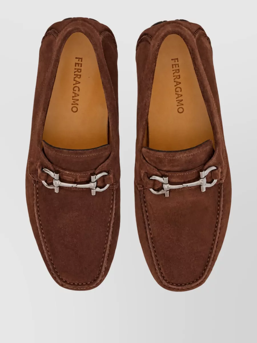 Ferragamo Leather Loafers