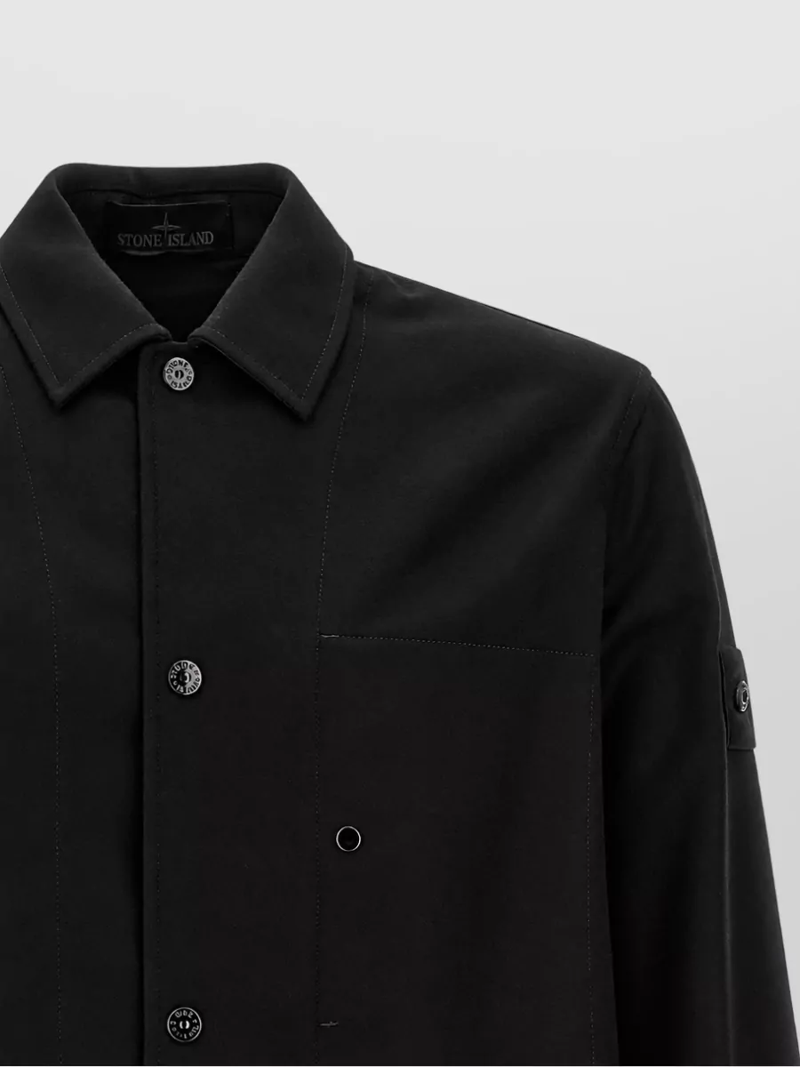 Stone Island Virgin Wool Shirt Jacket