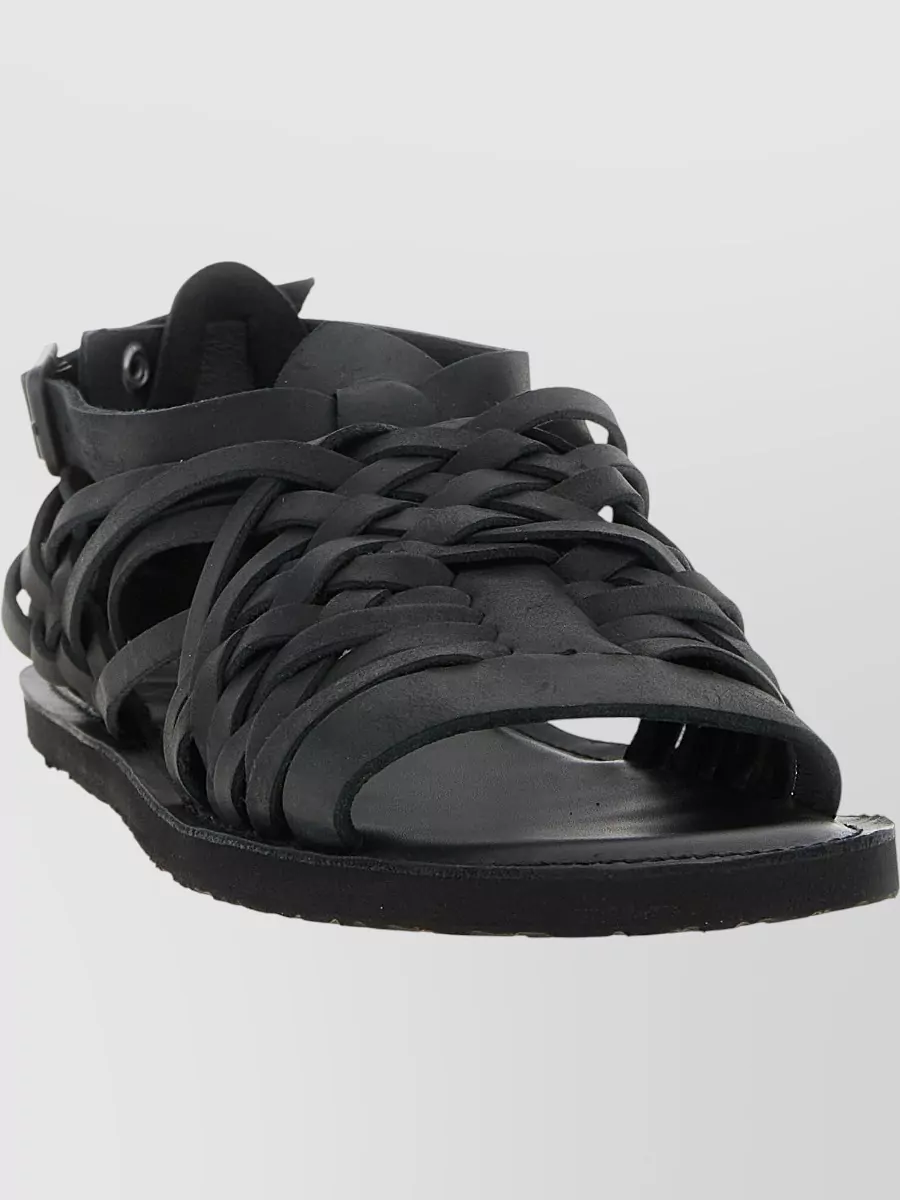 Yohji Yamamoto Braided Leather Sandals