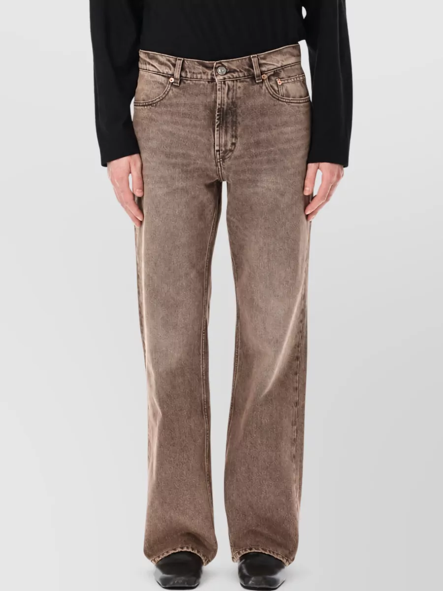 Our Legacy Denim straight-leg jeans