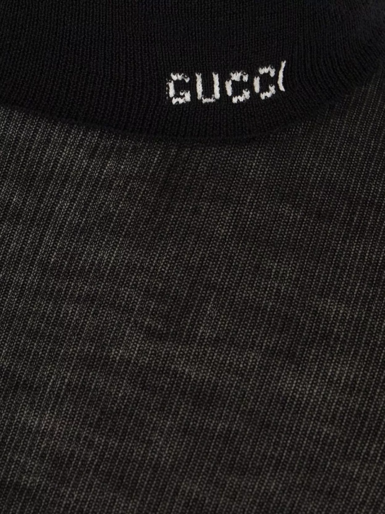 Gucci Contrast Trim Cashmere Blend Sweater