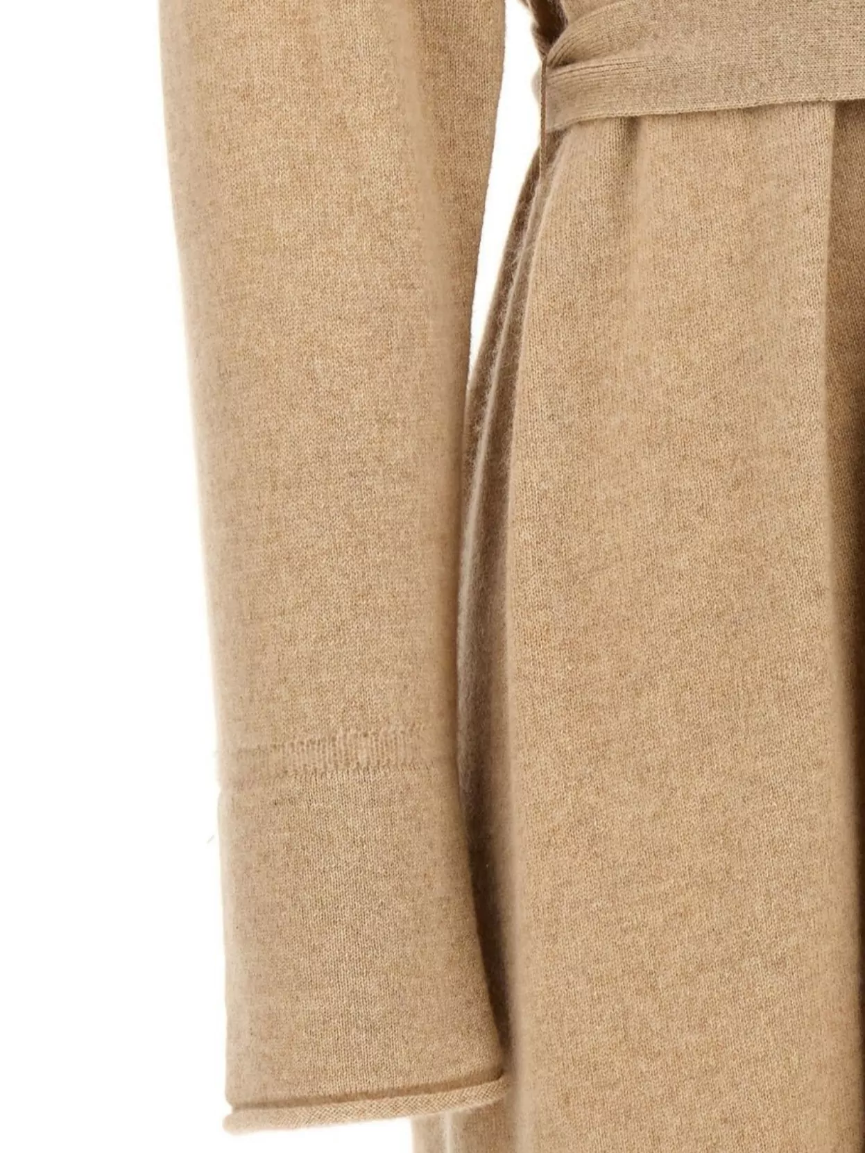 Shop Max Mara Waist Belt Long Length Cardigan Sleeves