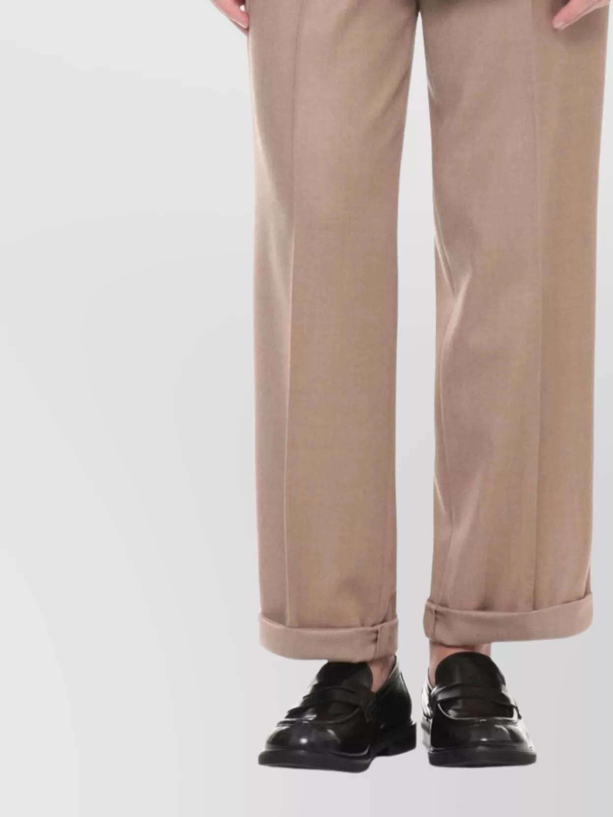 Peserico Wool Blazer With Notched Lapels And Belt