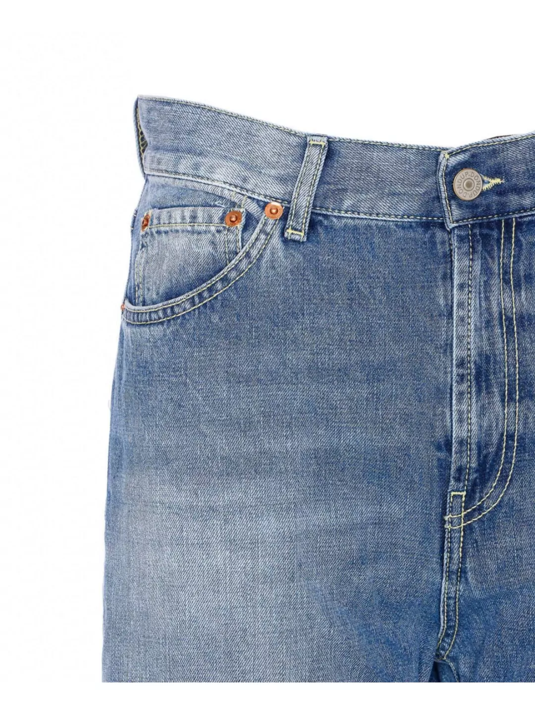 Dondup Regular Fit Trousers With Five-Pocket Design