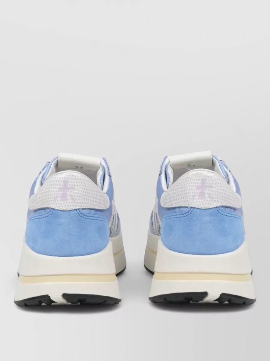 Premiata Leather Low-Top Sneakers