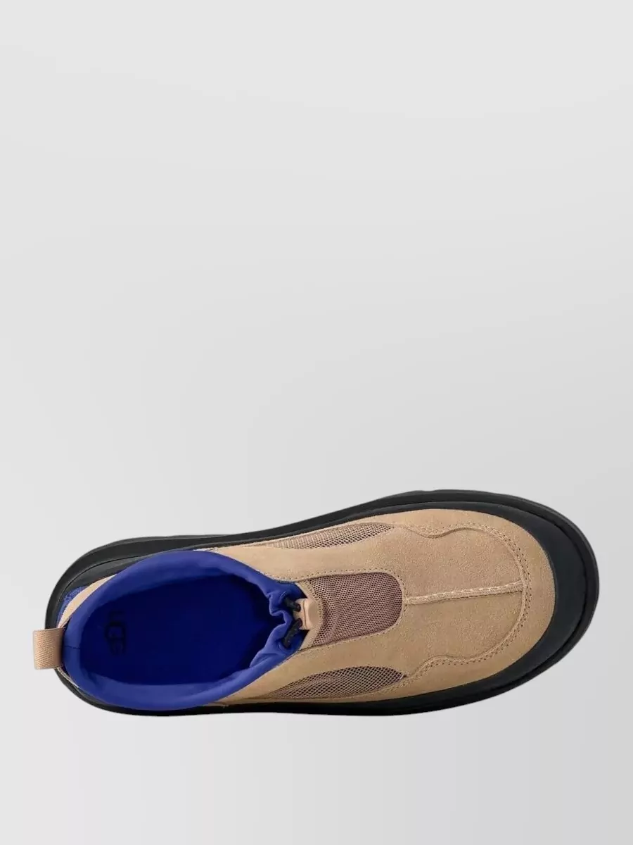 Ugg Suede Leather Slip-On Sneakers