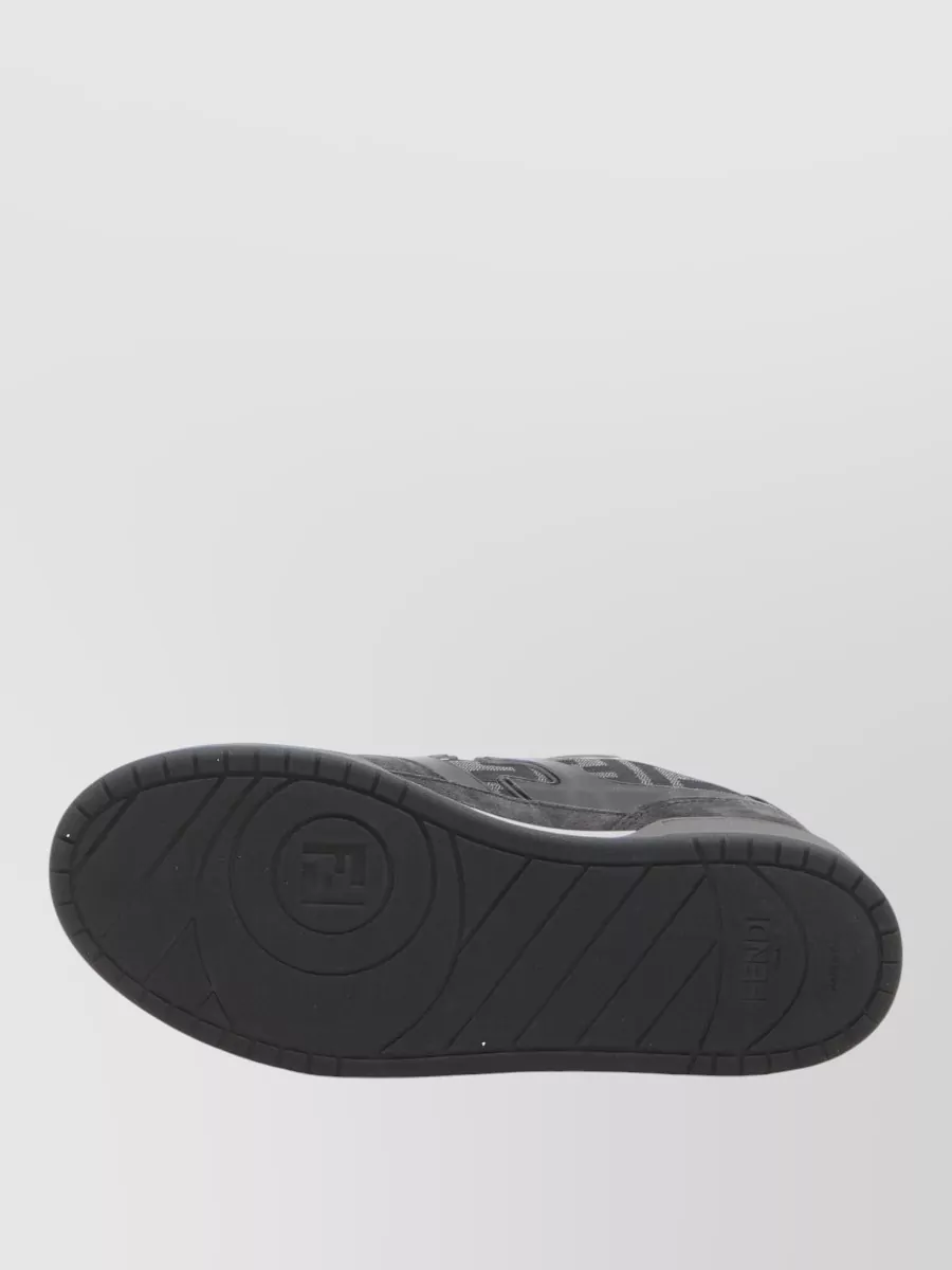 Fendi Match Sneakers With Ff Jacquard Design