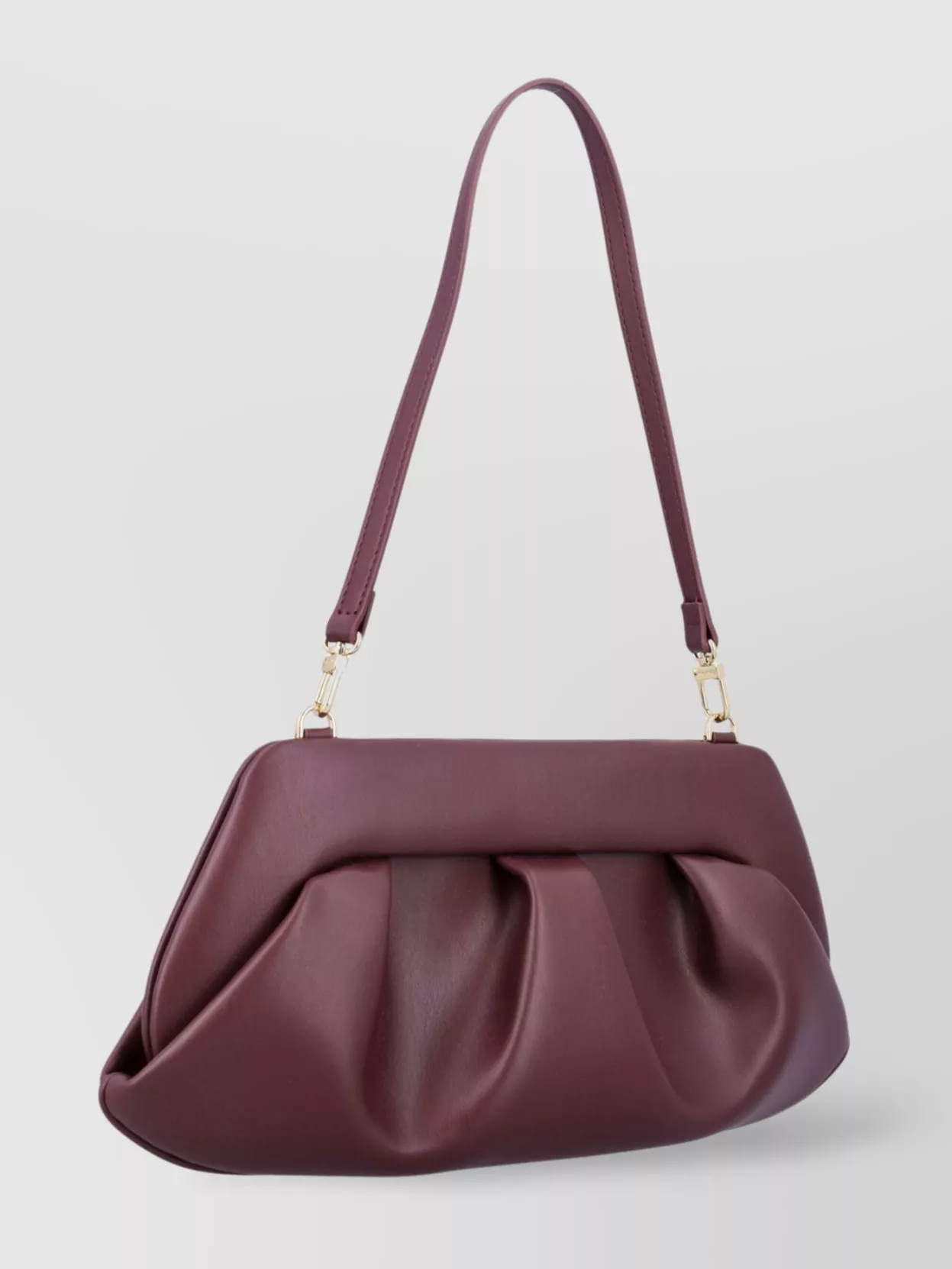 Themoiré Sculptural Vegan Leather Shoulder Bag
