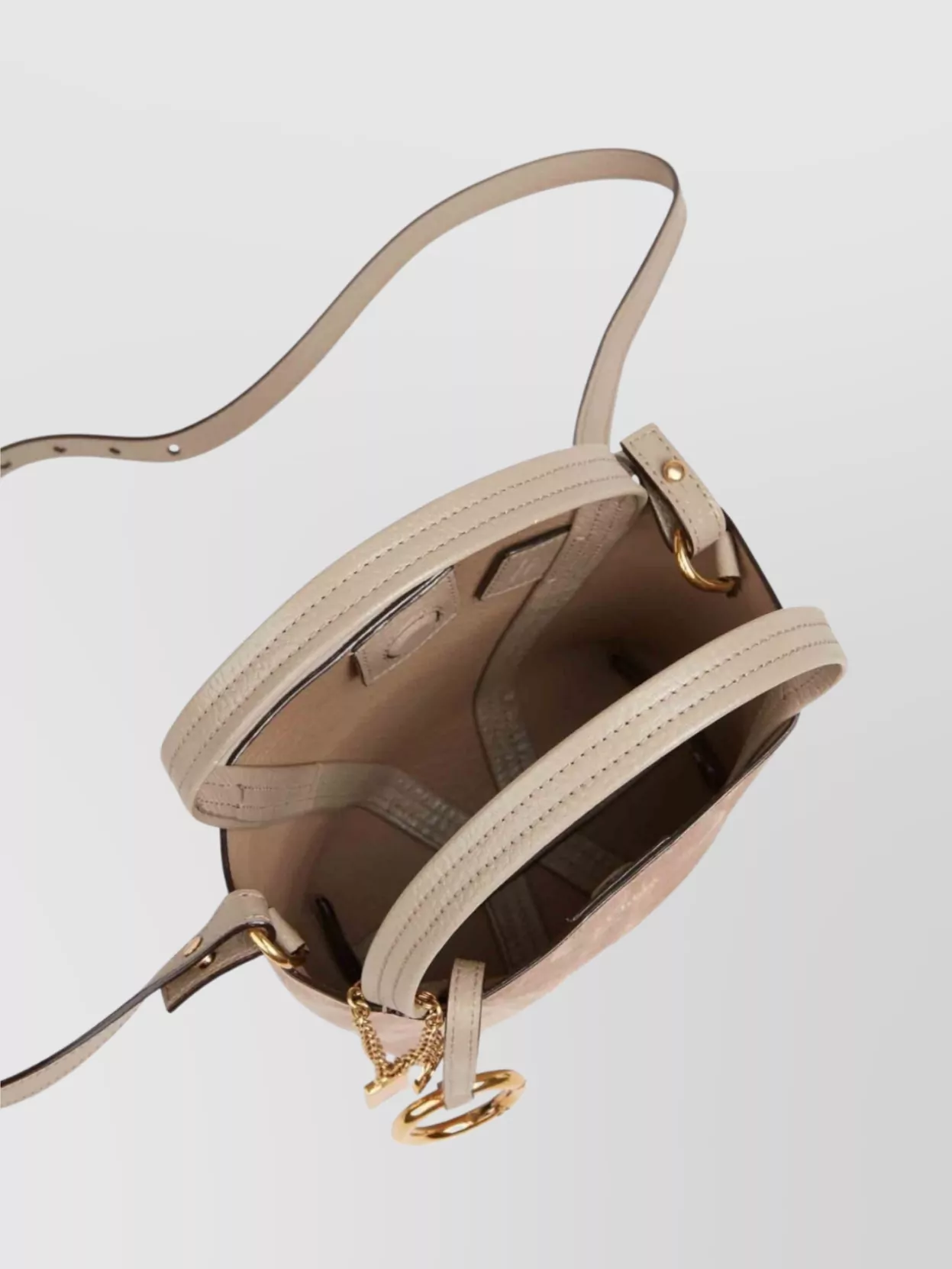 Chloé Small Suede Tote Bag With Gold-Tone Hardware