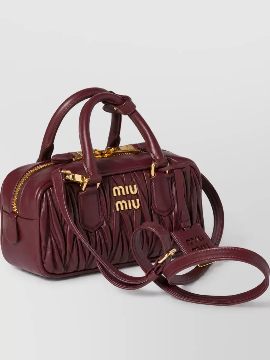 Miu Miu Arcadie Leather Mini Bag