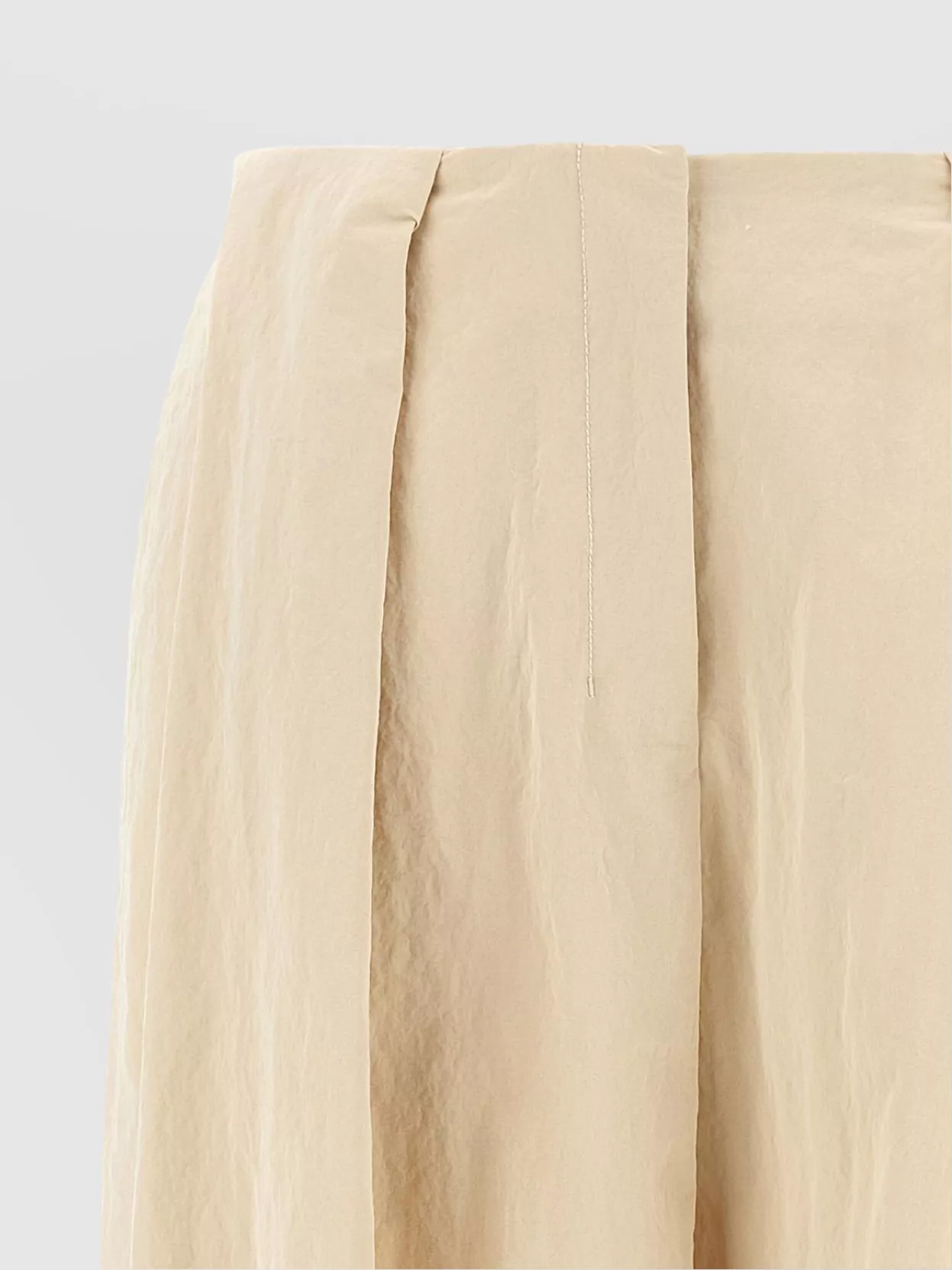 Jacquemus The Pleated Cuffs Belted Pockets Trousers