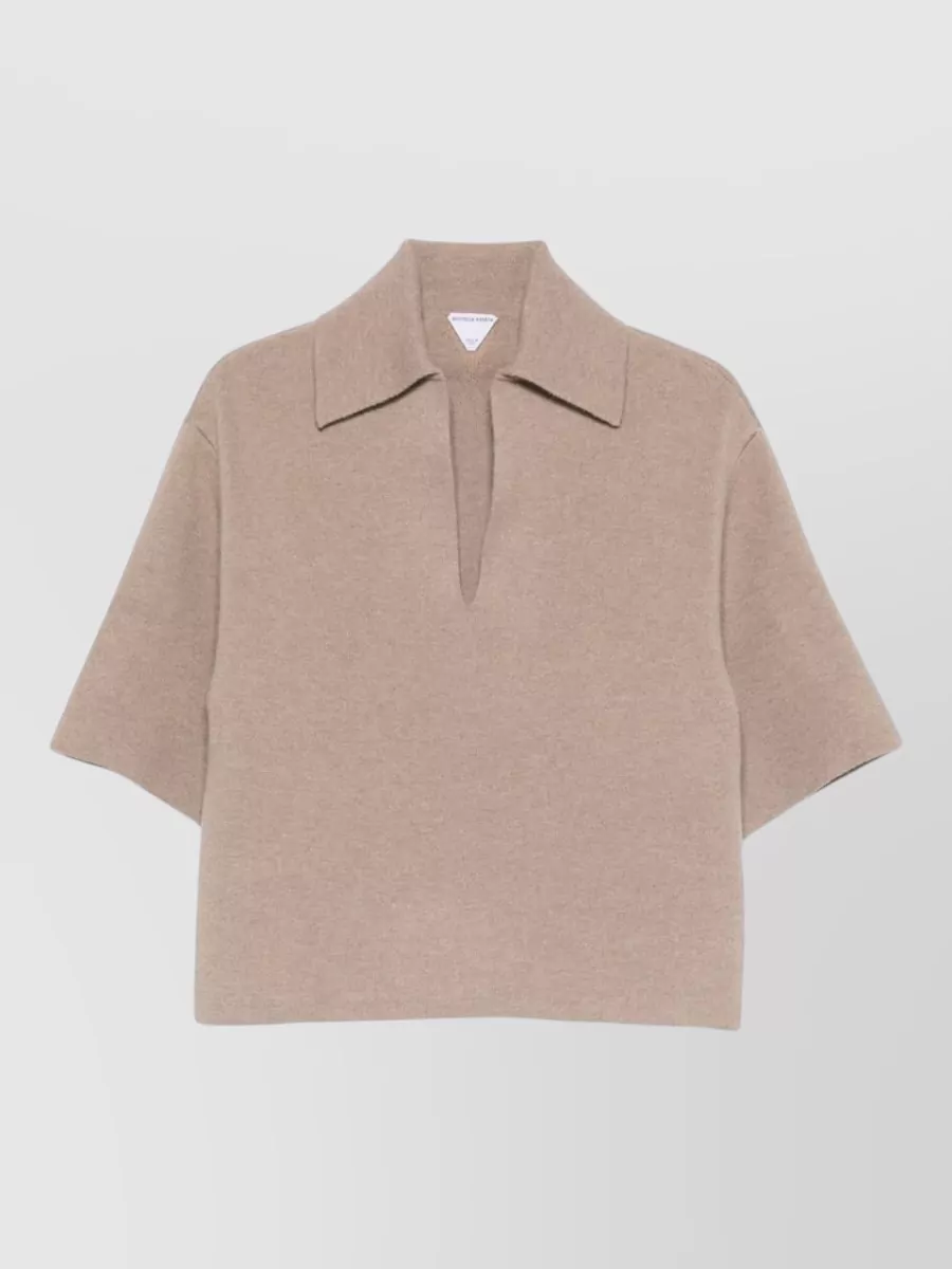 Bottega Veneta cashmere regular-fit polo shirt