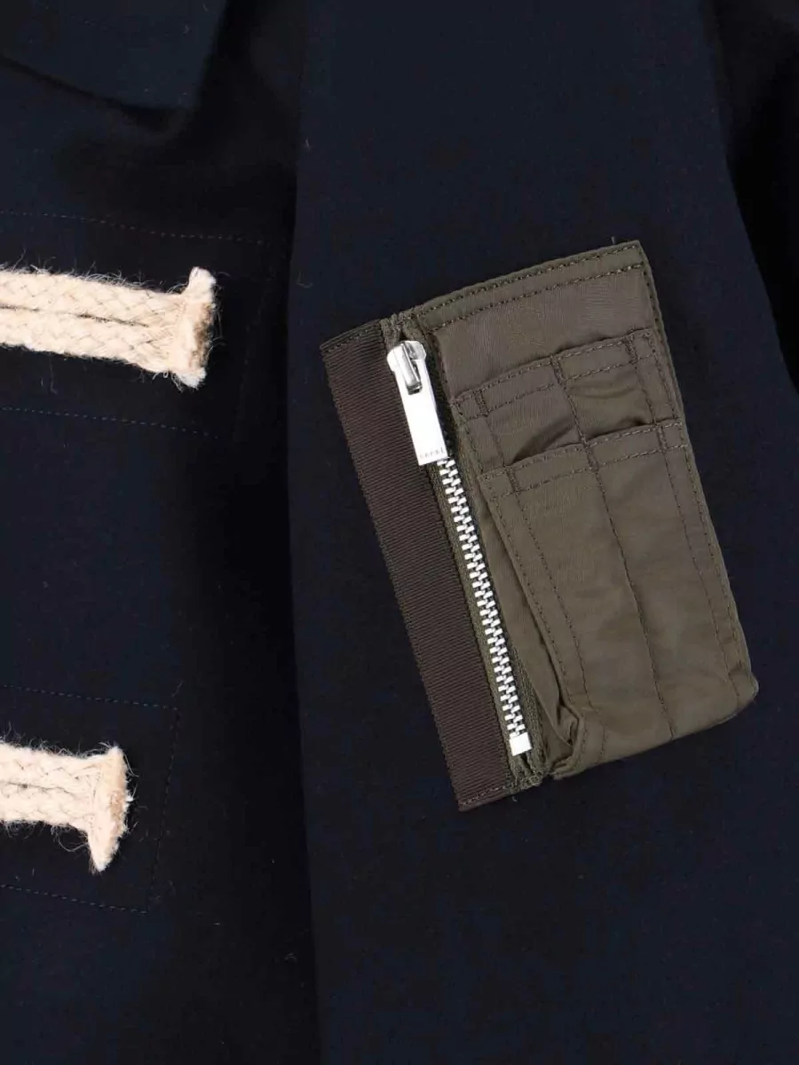 Sacai Wool Cropped Jacket