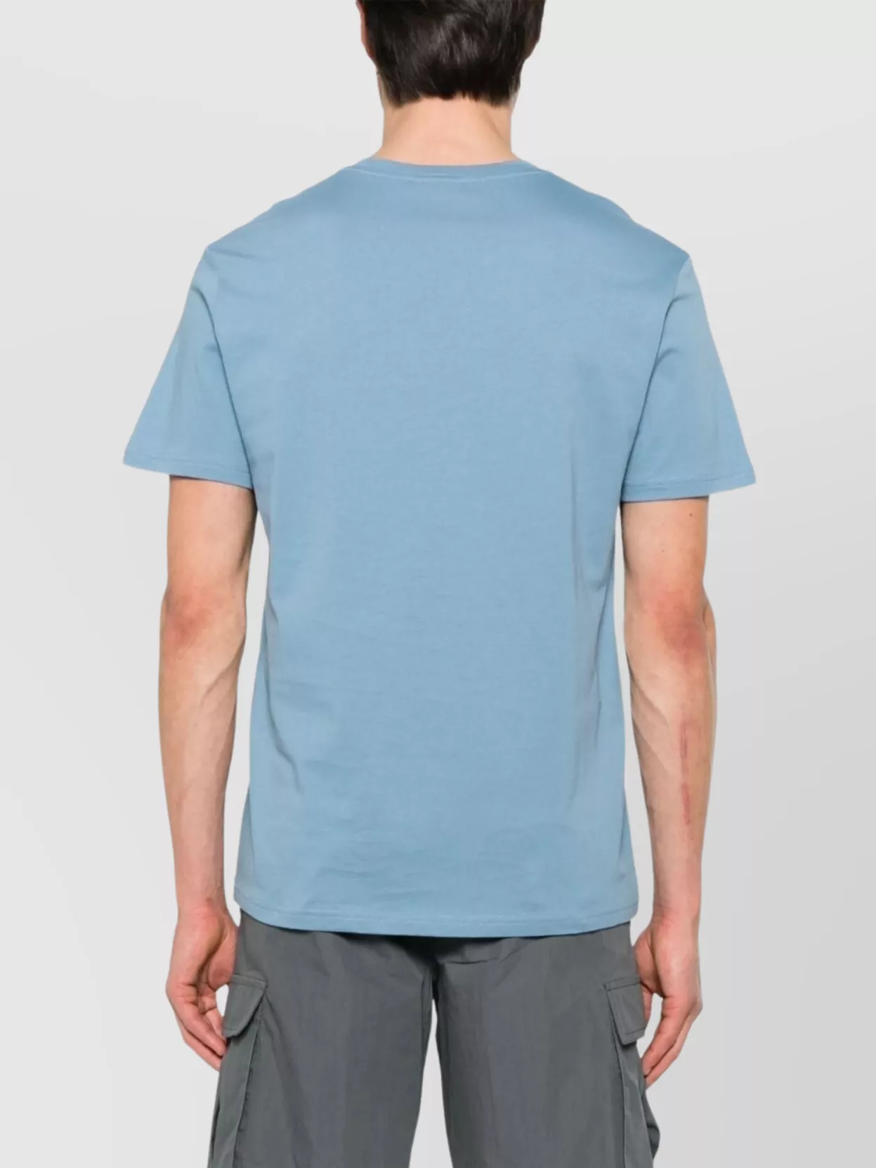 Emporio Armani Crew Neck Short Sleeves Straight Hem