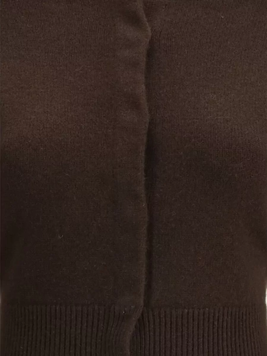 Tom Ford Cashmere V-Neck Cropped Cardigan