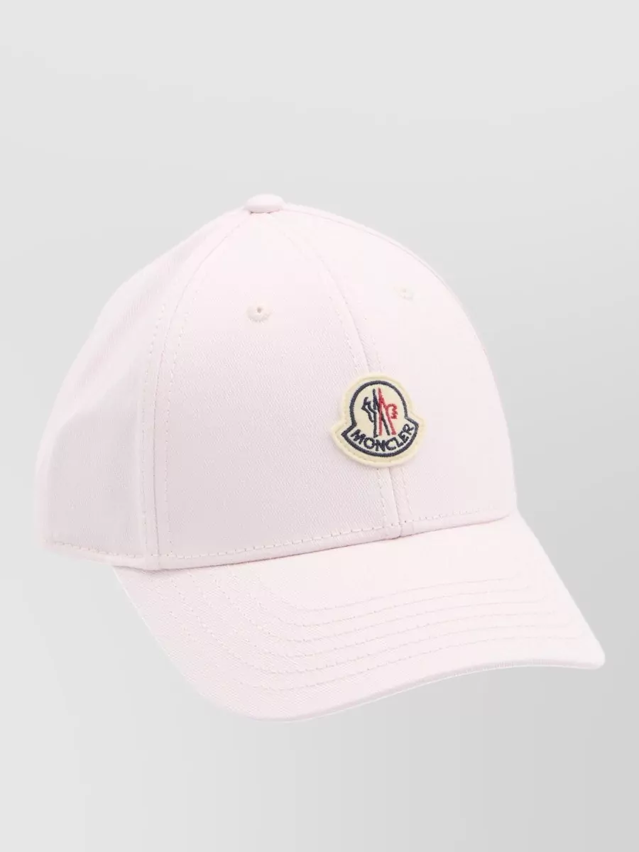 Moncler cotton logo baseball cap