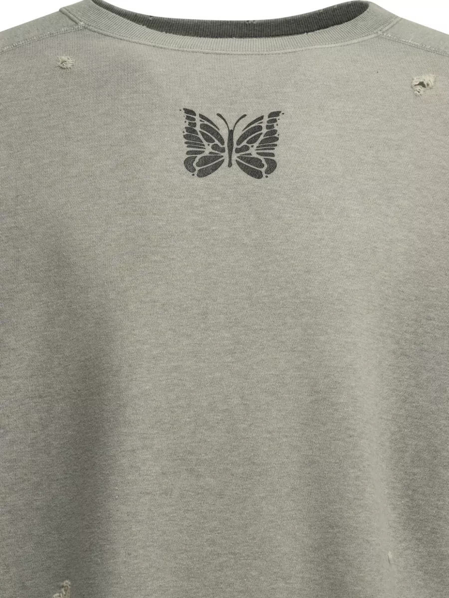 Needles Cotton Crewneck Sweatshirt