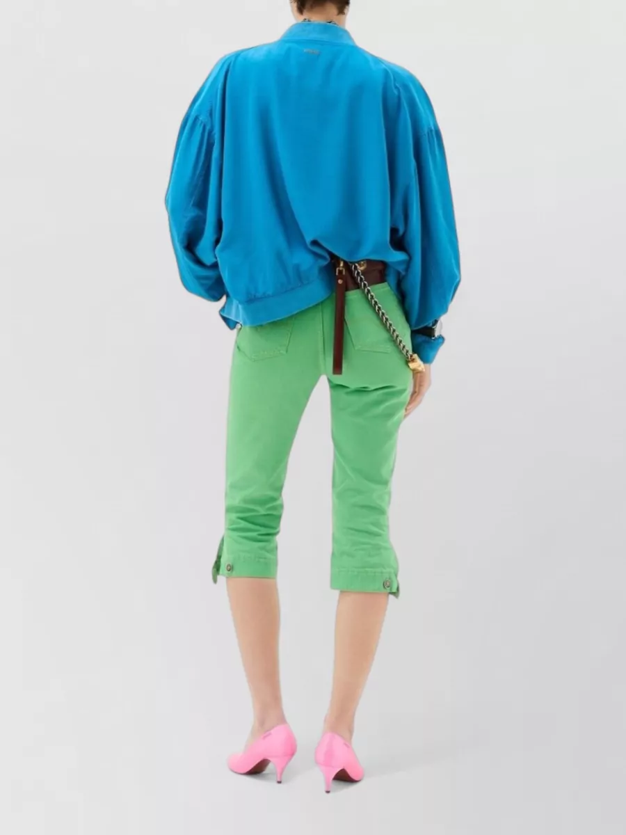 Versace Denim Capri Cropped Jeans