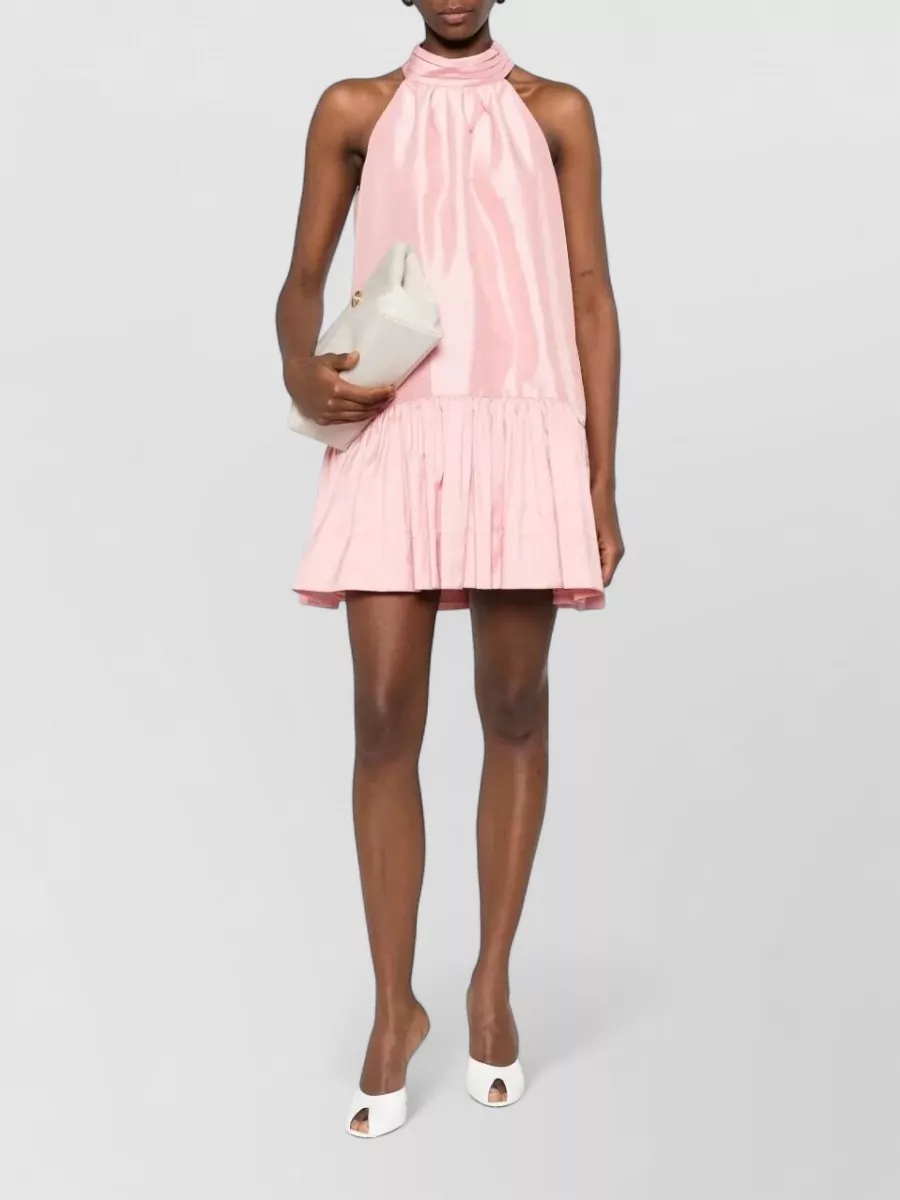 Simkhai Bow Tie Mini Dress