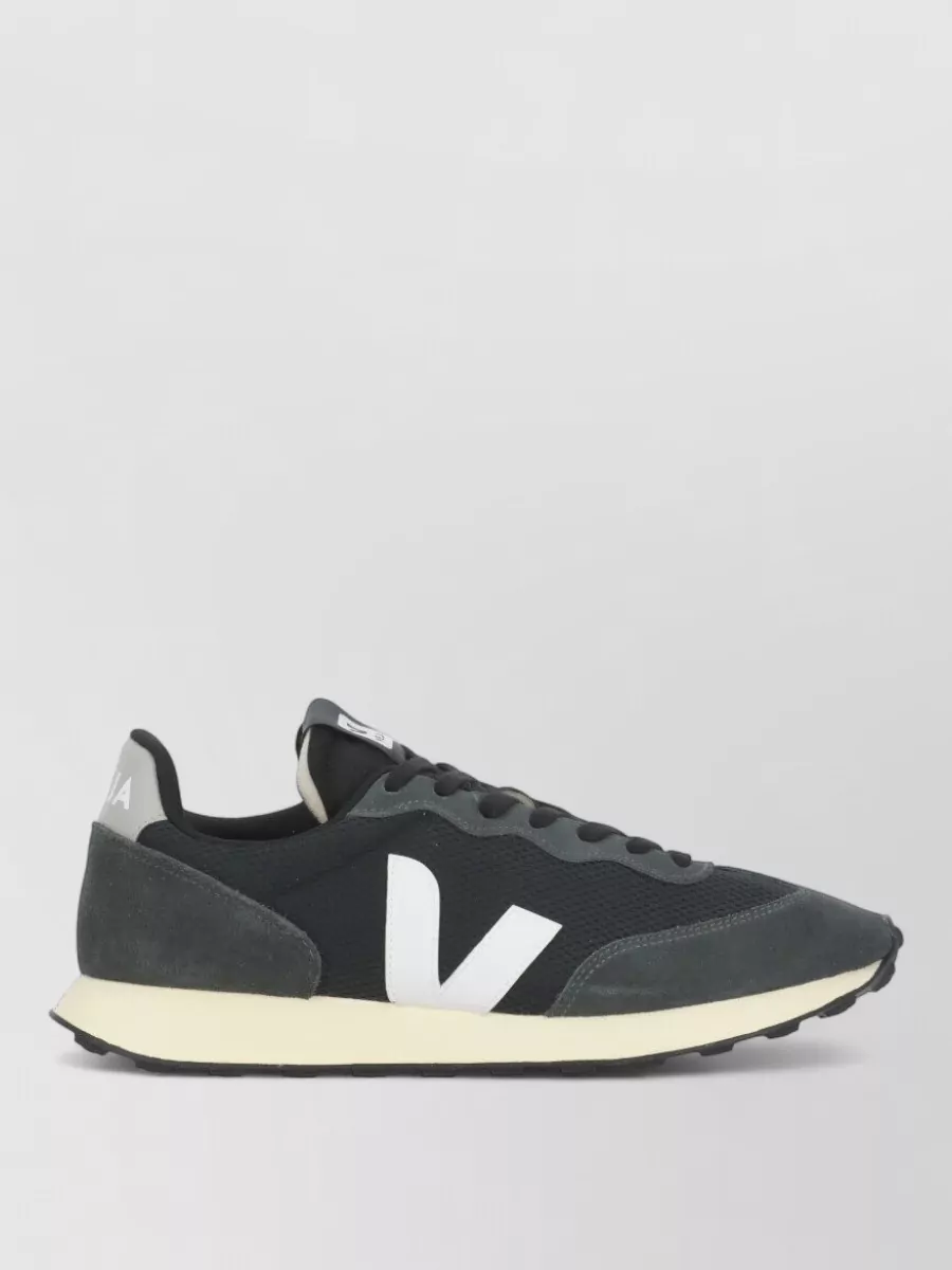 Veja Low Top Sneakers Mesh Suede Panels