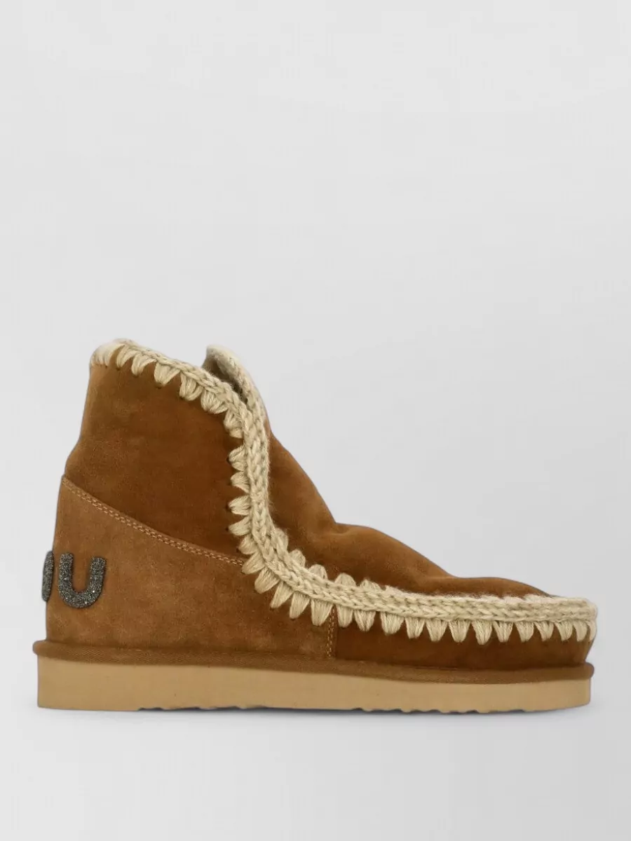 Mou Shearling Ankle Boots